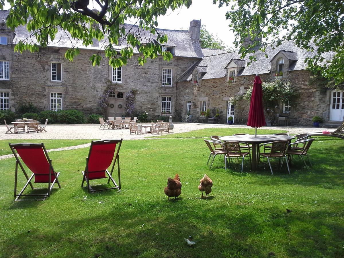 Bed and Breakfast Manoir Du Quengo Rohan Exterior foto